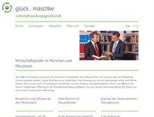 Tablet Screenshot of gkm-partner.de
